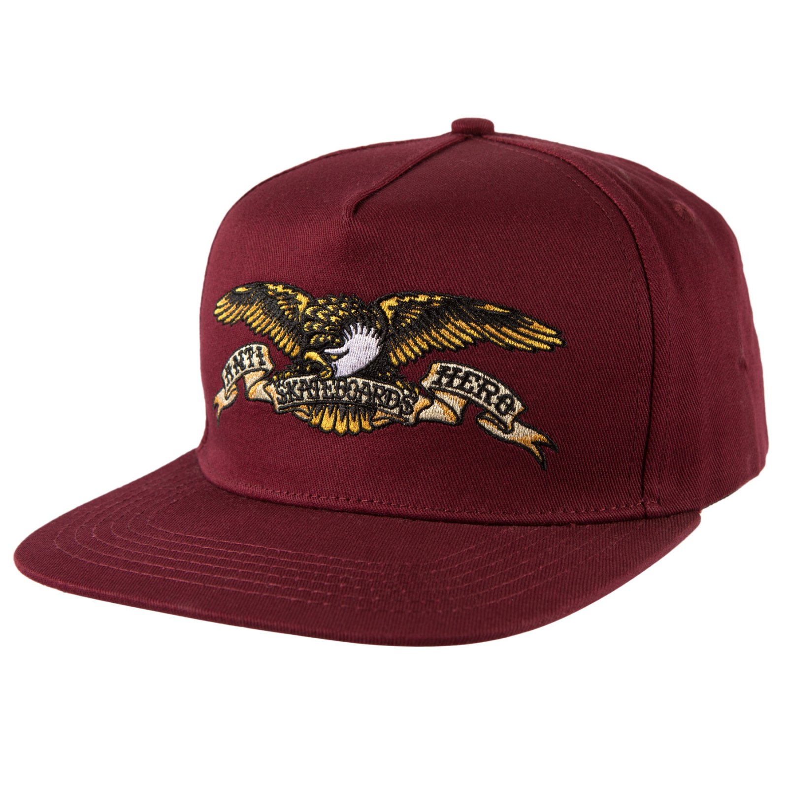 Antihero Eagle Adjustable Snapback dark red