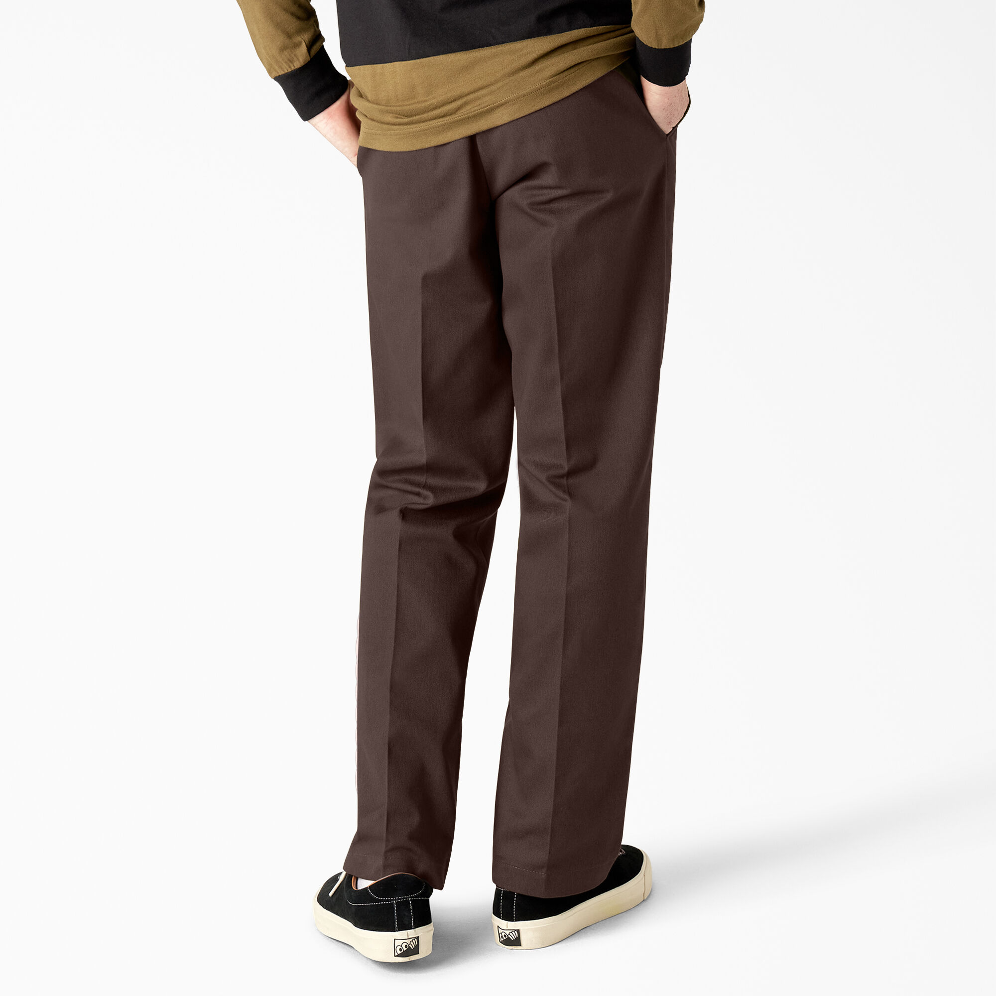 Dickies 67 Skate Regular Fit Work Pants Chocolate Brown