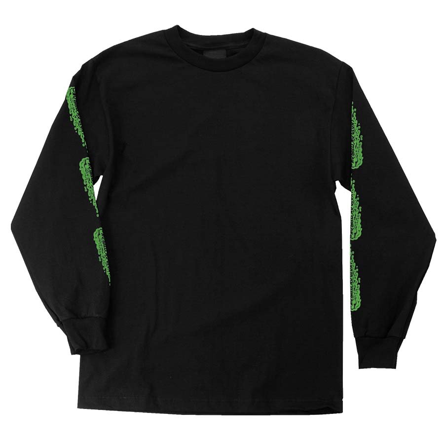 US規格 SANTA CRUZ SLIME BALL ロングスリーブTシャツ sc_nbng_ls_black_back.jpg
