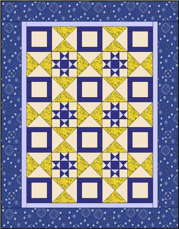 Morning Star Quilt Pattern*