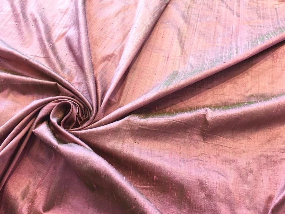 Dupioni Silk/Lycra Side Zip Pant in Lavender main image 1
