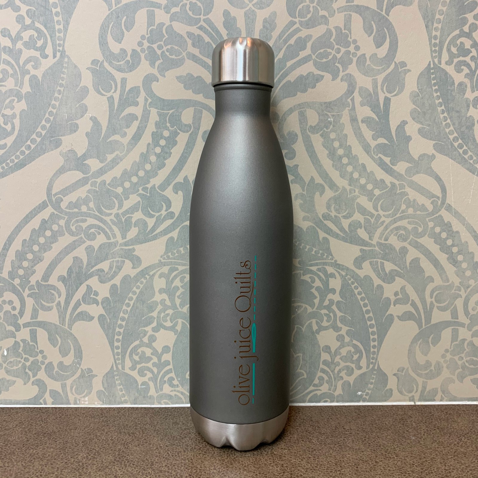 Olive Juice Bottle Grey