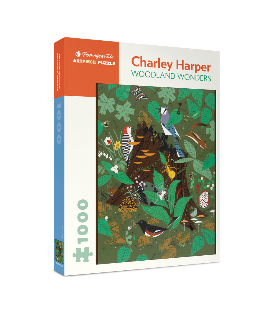 Charley Harper Woodland Wonders 1000 Piece Jigsaw Puzzle 9780764972157