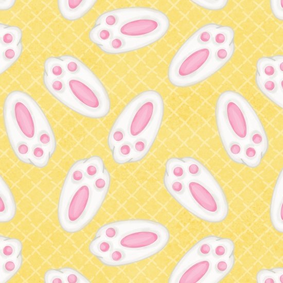 Bunny Feet Yellow