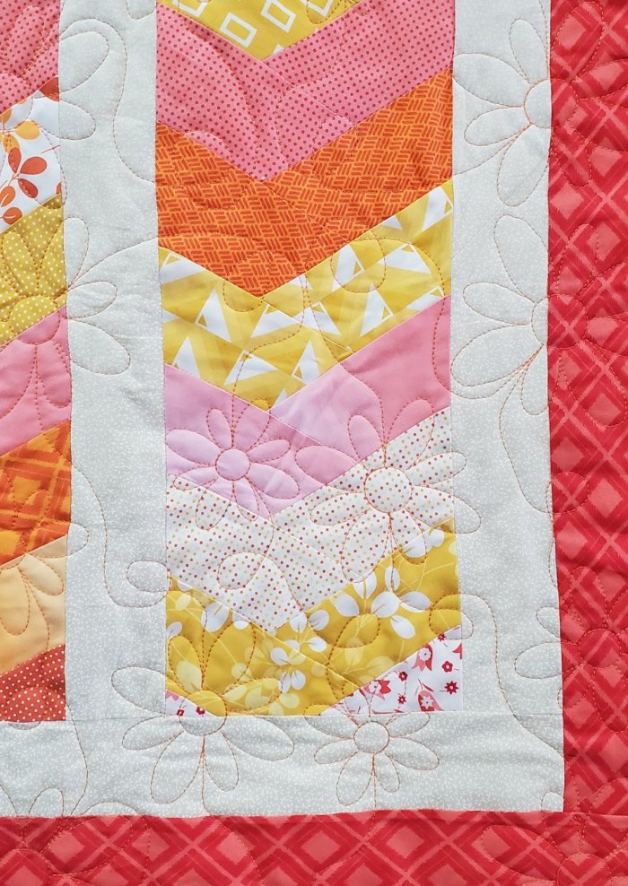 Edge to Edge quilting (Embroidery class)