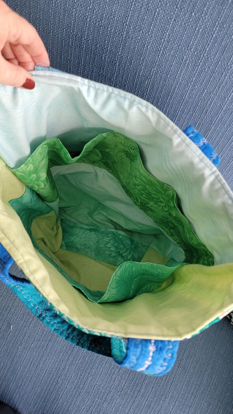 Quilt As You Go Tote!