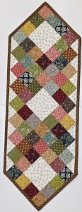 Kim Diehl Scrappy-Do Love Strucks table runner kit