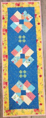 First Bloom Extrovert table runner from Anka's Treasures