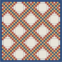 Triple Irish Chain Free Downloadable Pattern, classic quilt design