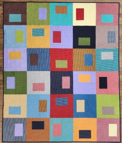 Stitcher's Flannel Picture This quilt kit, easy quilt kit, beginner's quilt kit, quilt for beginner