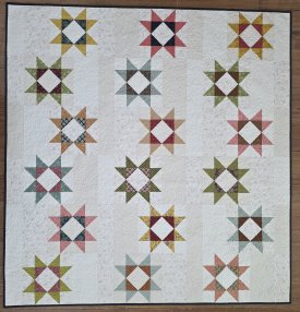 Kim Diehl Love Struck Star Garland Quilt Kit