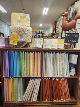 Moda Fabrics Shine and Andover Fabrics Plain and Simple