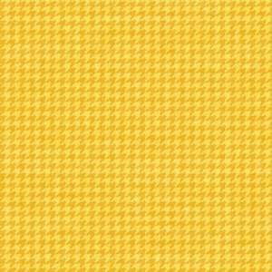 The Whole Country Caboodle Houndstooth Basic in yellow from Henry Glass Fabrics