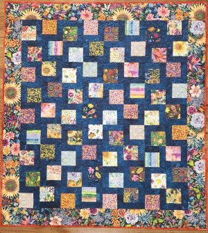 Moda Fabrics Floribunda Salt Water Taffy Villa Rosa Pattern Quilt Kit