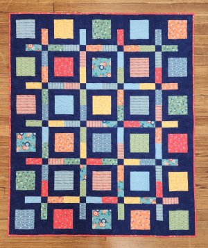 Clover and Dot Boxed Up Quilt kit