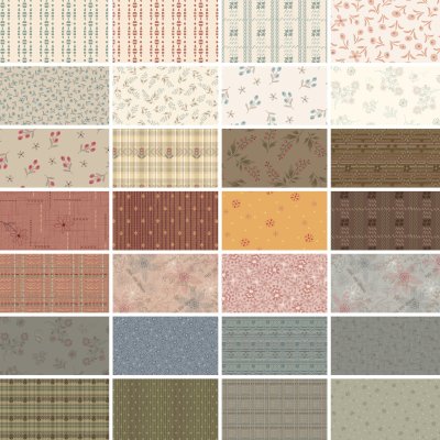 Simply Charming fabric collection by Janet Nesbitt for Henry Glass Fabrics