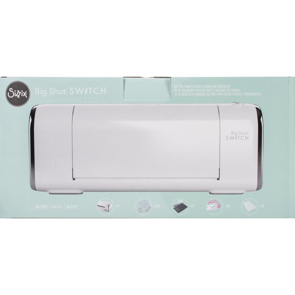 Sizzix: Big Shot Switch Plus Starter Kit (White) - 630454263074