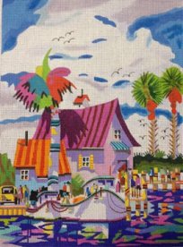 No wake zone #15 by Purple palm