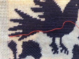 Needlepoint Couching