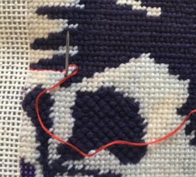 Needlepoint Couching