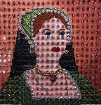 how to needlepoint a face