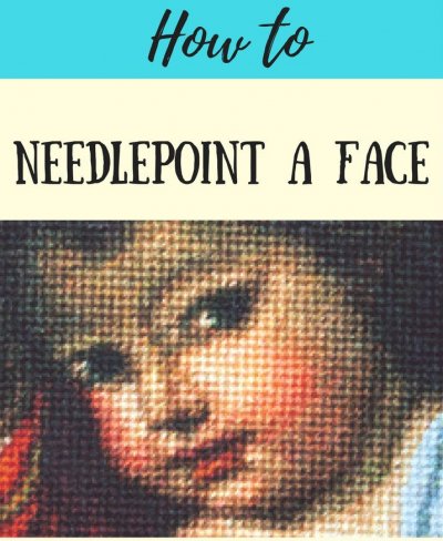 how to needlepoint a face