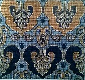 Easy Needlepoint Kit Damask