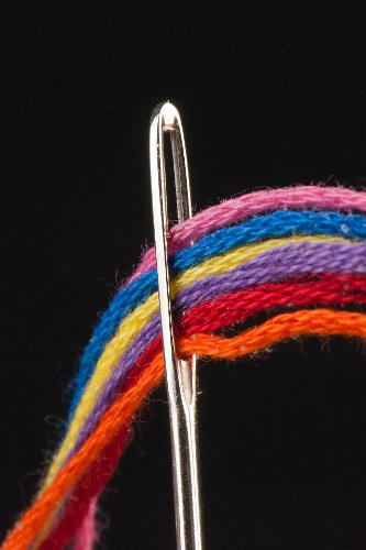 how to shade needlepoint blend colors in needle