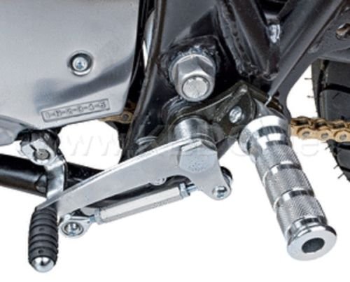 Aluminum Foot Pegs For SR400 SR500 Rear Set Complete Kit Ready To
