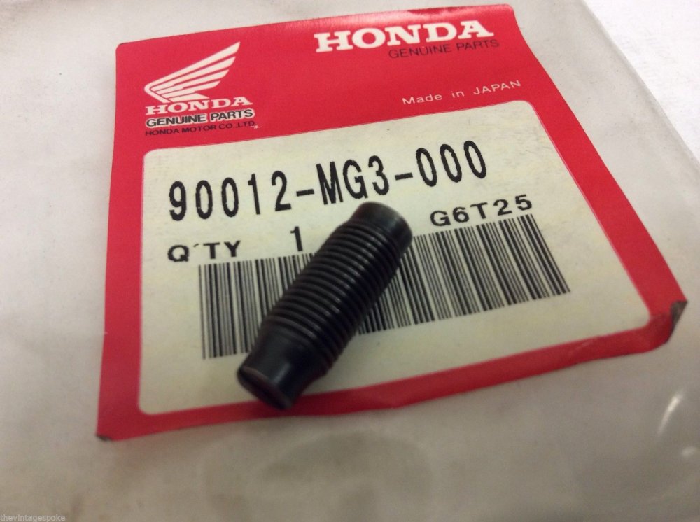 Honda 90012-426-000 Screw, TAPPET ADJ QTY 1
