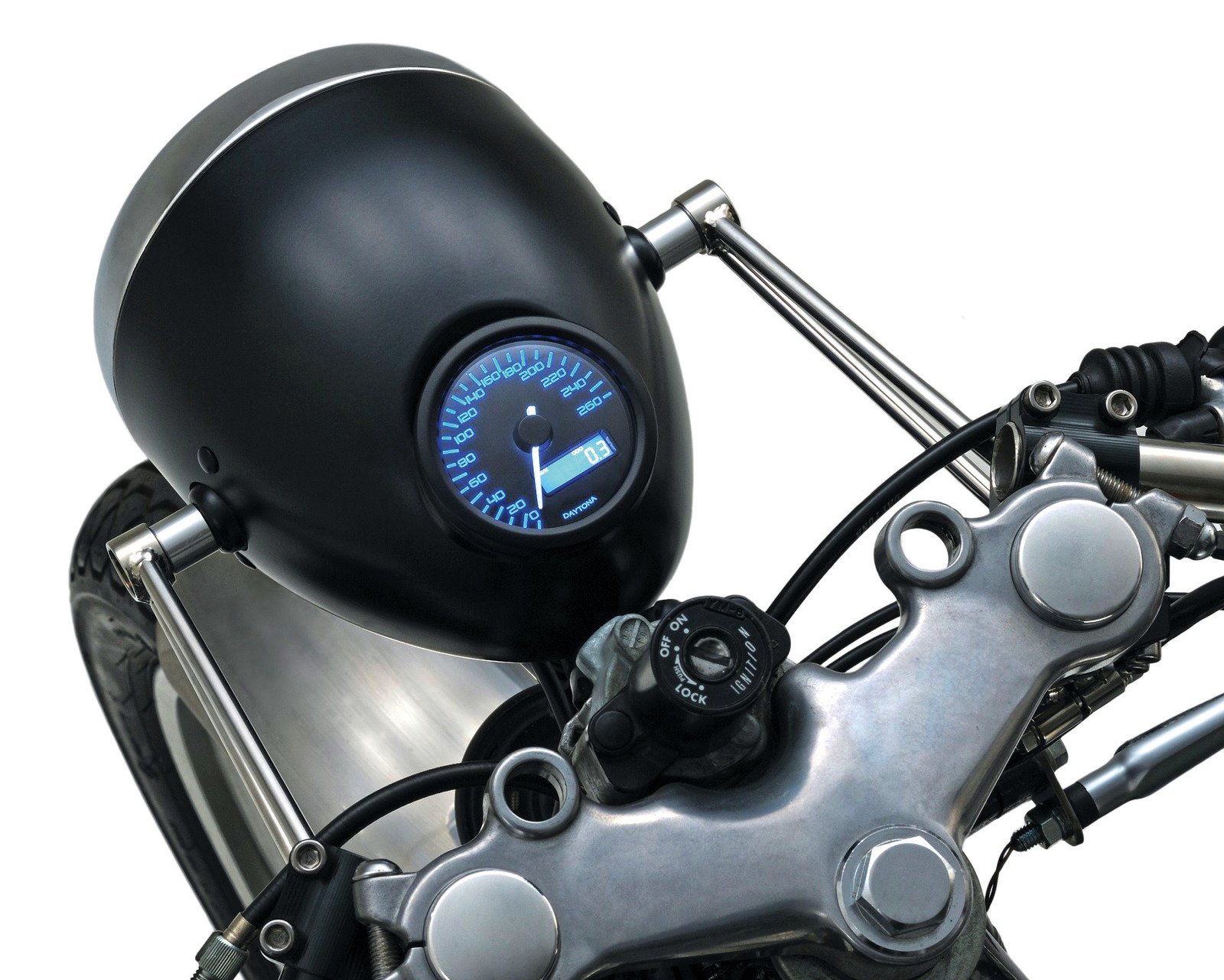 Old School' Headlamp SR400 SR500 - 60073