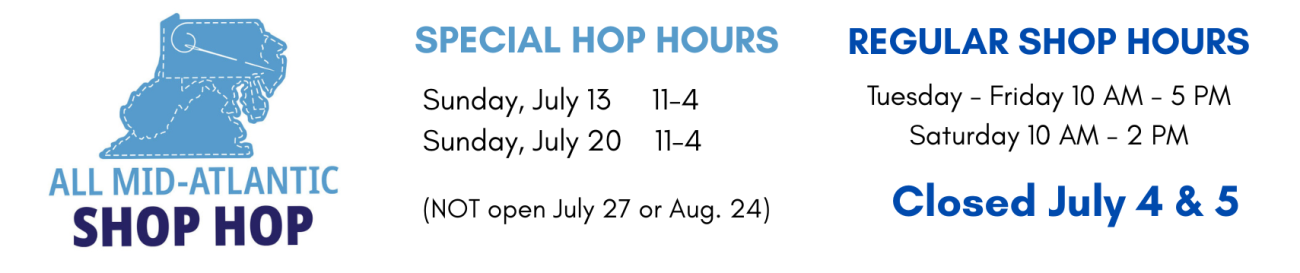 All Mid-Atlantic Shop Hop