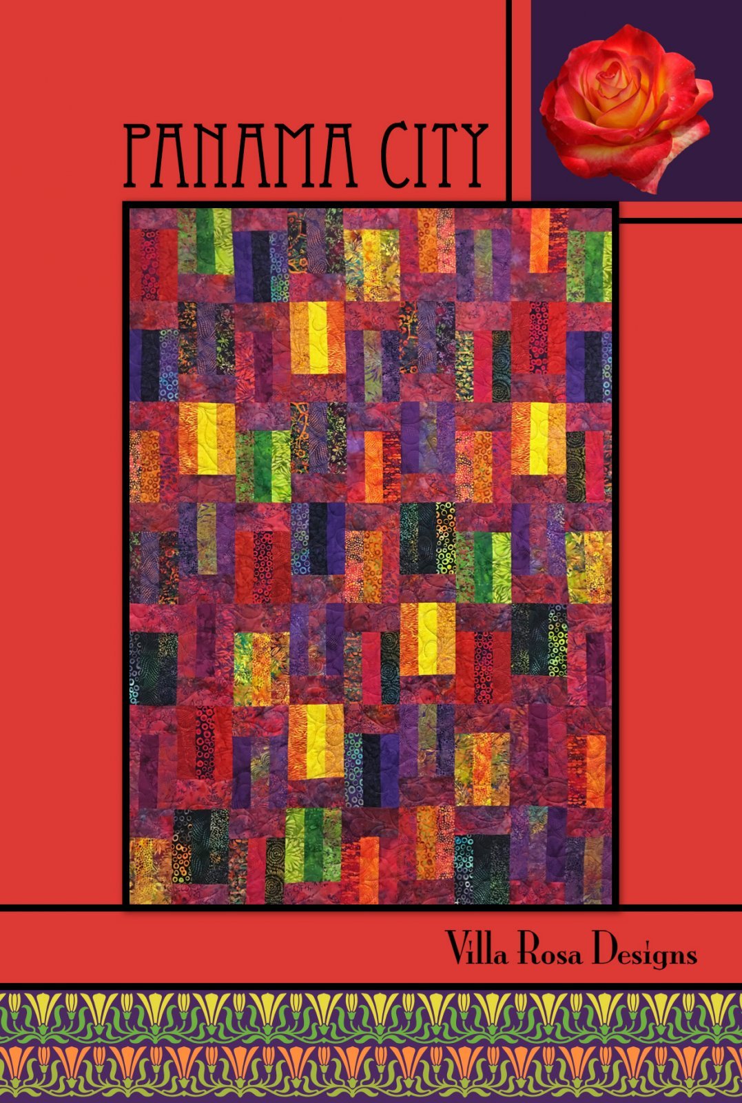 pieced quilt mini PATTERN Villa Rosa Designs Oklahoma PATTERN