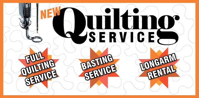 long arm quilting services and rental