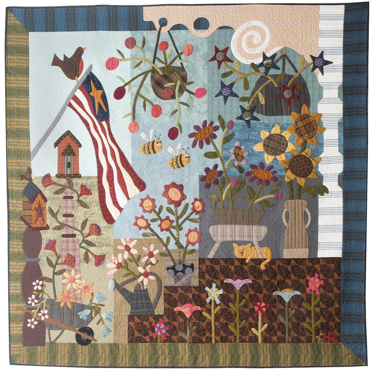 On My Back Porch (whole quilt) Kit