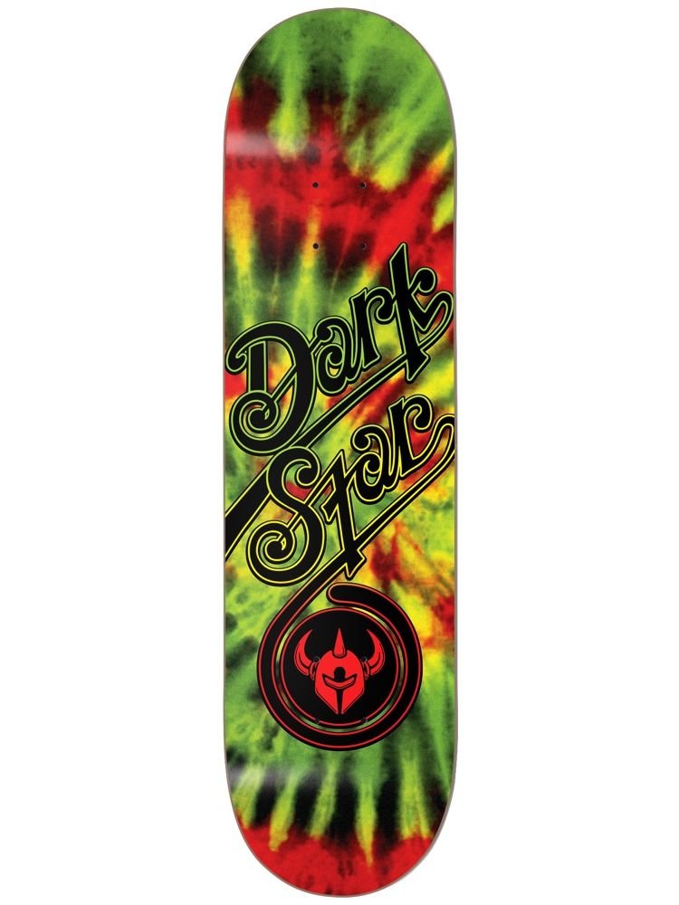 Darkstar Skateboards Anodize Warrior Complete Skateboard 8.0, Aqua/Purple