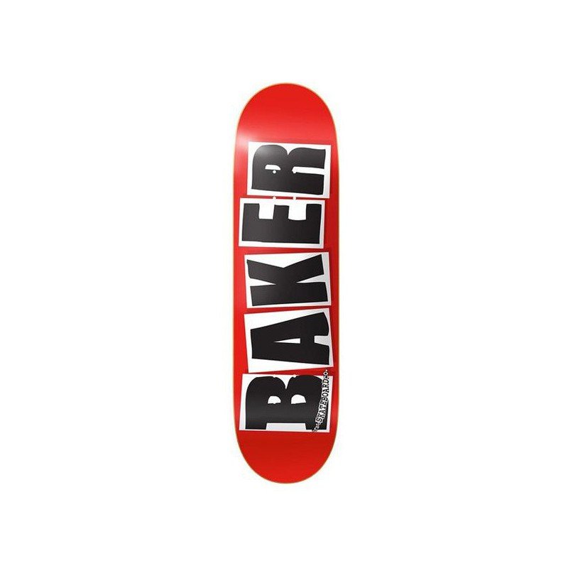 Baker Brand Logo Deck 8.12 Red/White