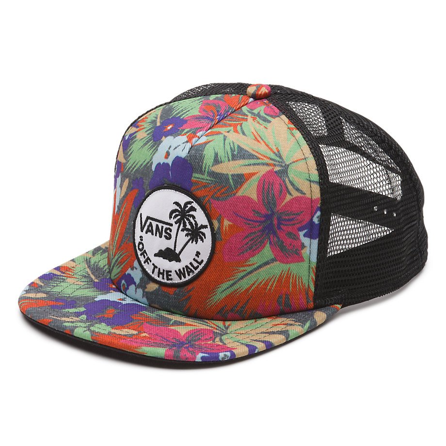 vans surf patch trucker hat
