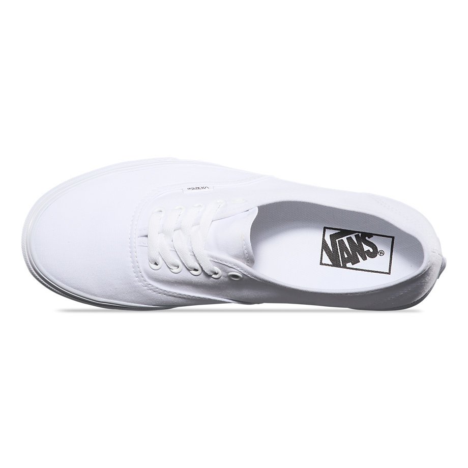 国内配送 VANS FULTON L.WHITE/WHITE Vans Authentic White - 658100946669
