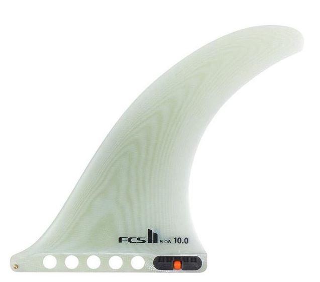 FCS Connect 8 Performance Glass Longboard Fin Clear
