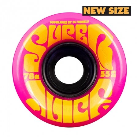 55mm / 78A Paloma Pink Mini Super Juice | Soft Skateboard