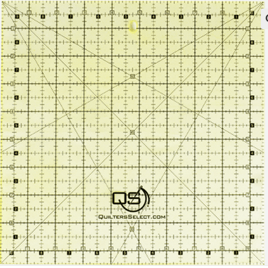 Quilter's Select Quilting Ruler 9-1/2in x 9-1/2in