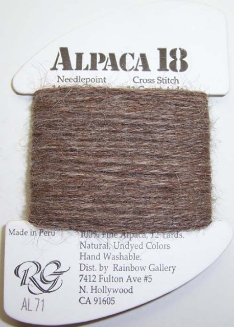 Rainbow Gallery Alpaca 18 AL71