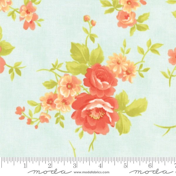 Chantilly For Get Me Not Cabbage Rose by Fig Tree Co for Moda 20340 14