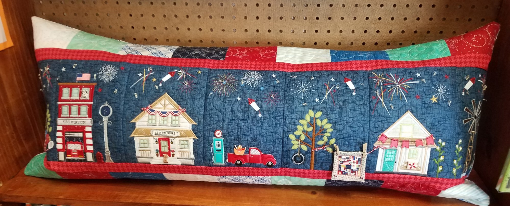 Kimberbell main street celebration machine embroidery fabric kit Kimberbell main street celebration machine embroidery fabric kit