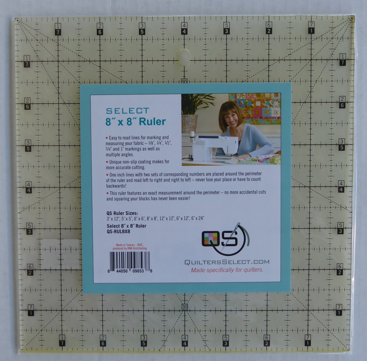 Quilters Select Ruler 8 X 844050098538 Quilters Select Ruler 8 X