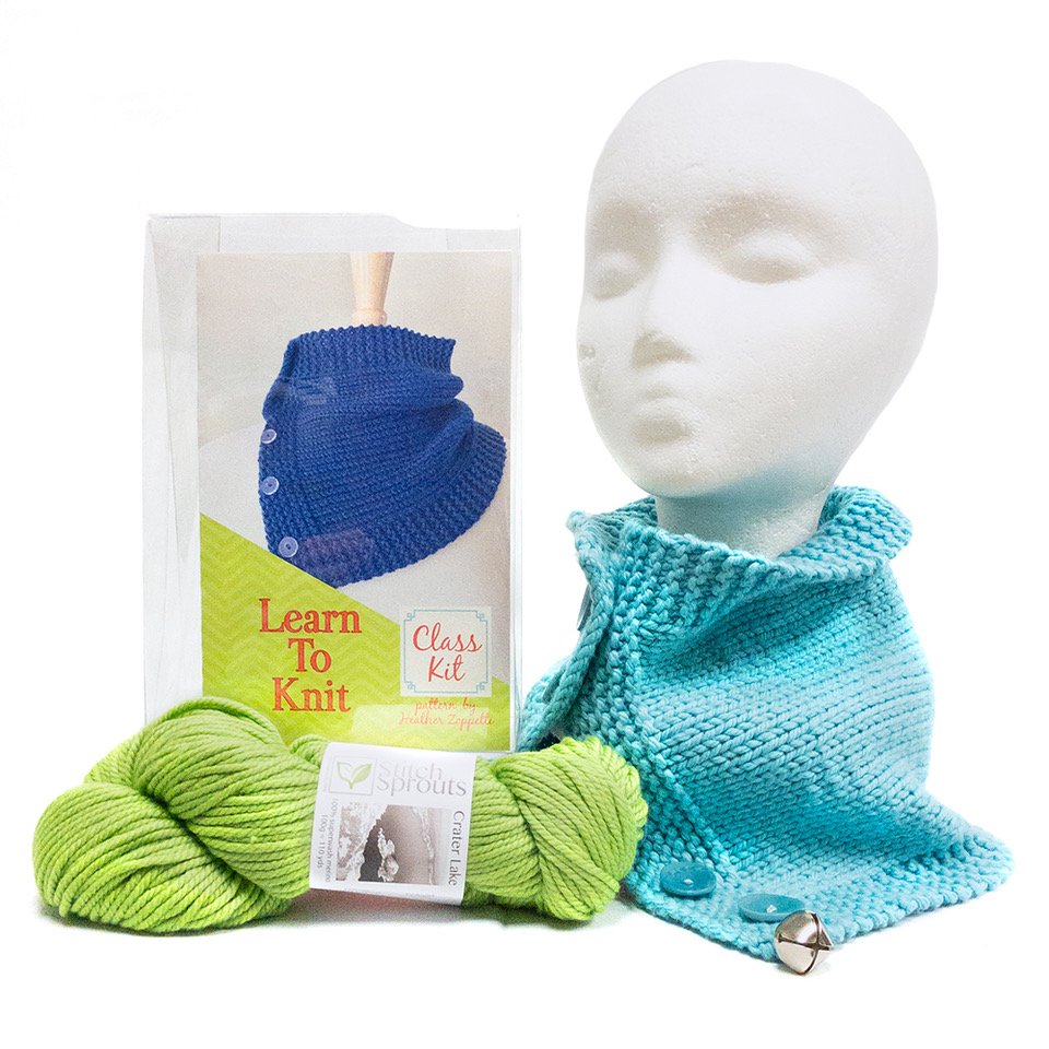 A Moment To Knit Deluxe Kit - Craft Kits - Art & Craft - Adult