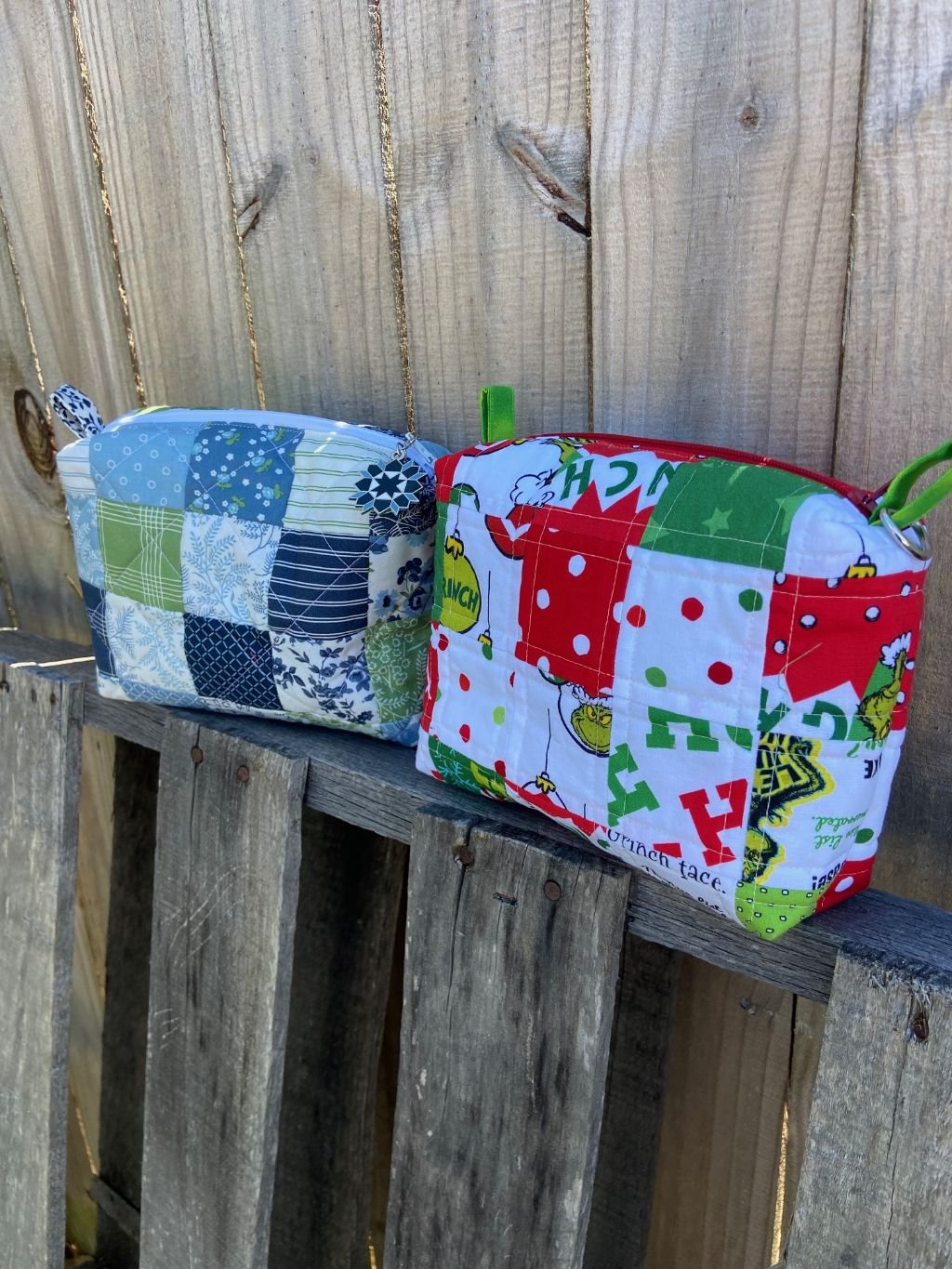 Holiday Fun Nantucket Mini Charm Bag MANDARIN