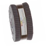 Roll Up Kona Solid-Coal-40 pieces 