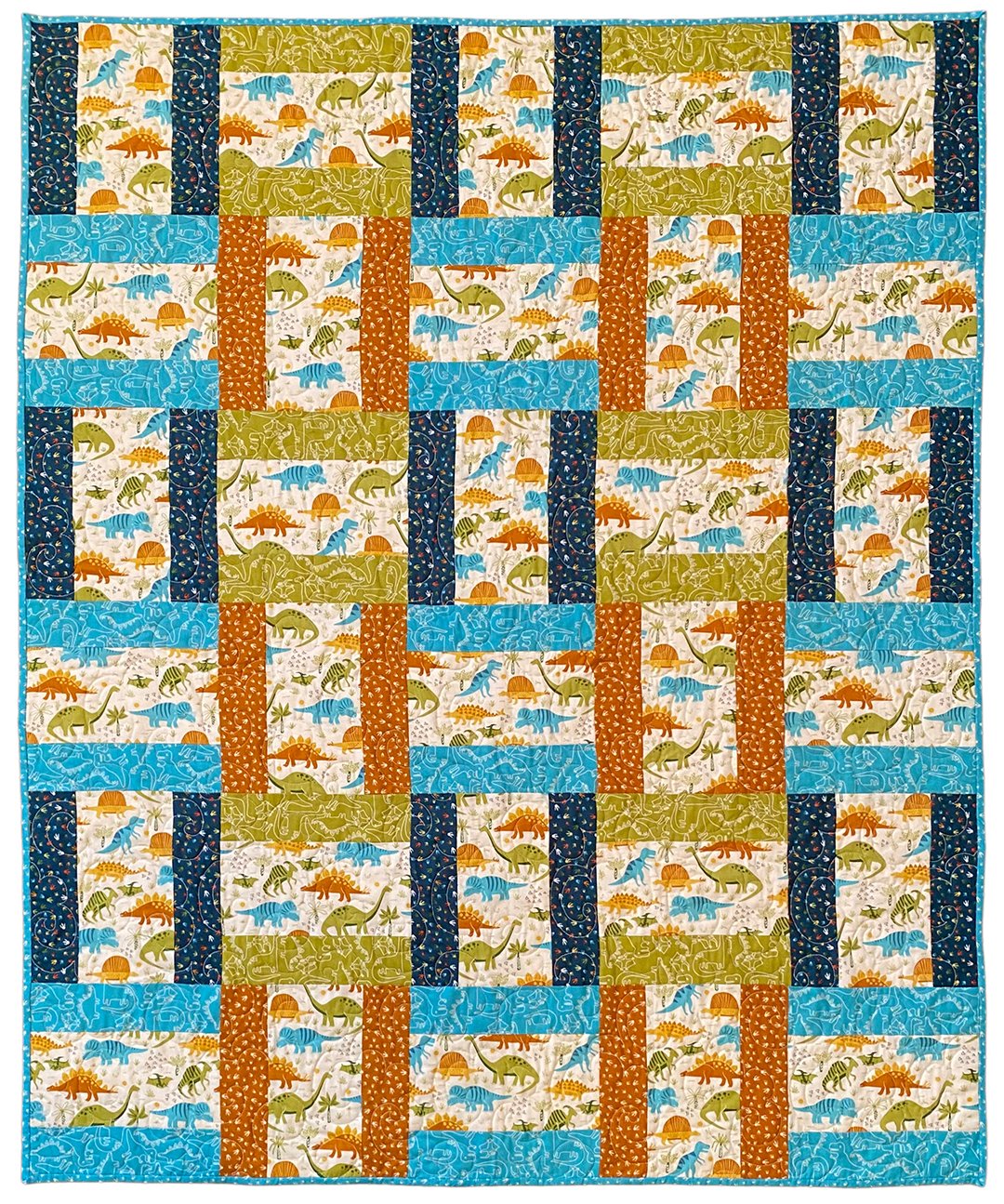 Dino Stomp Quilt Kit